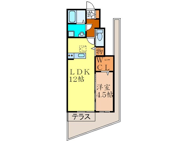 サニ－コ－トＢ棟の物件間取画像